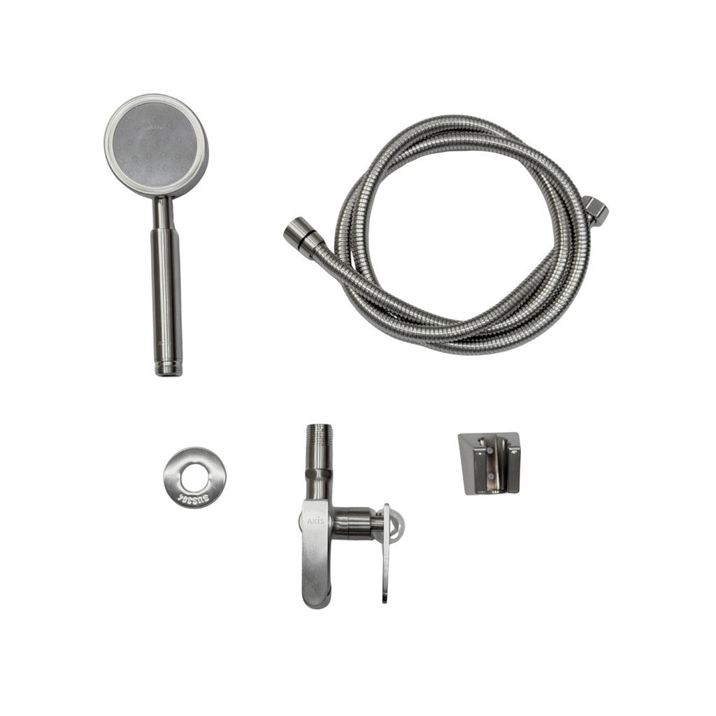AXIS Yarra 2-Way Bathroom Faucet with Shower Kit Stainless Steel