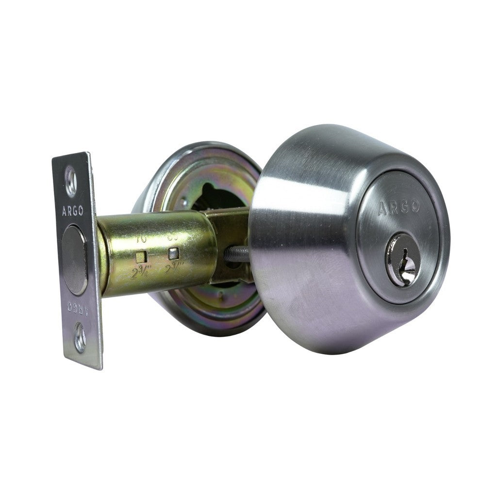 ARGO Double Cylinder Deadbolt Satin Stainless