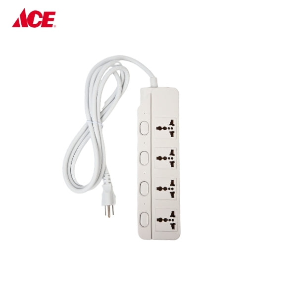 OMNI Extension Cord Set With Ind. Switch 4Gang WED-340-PK