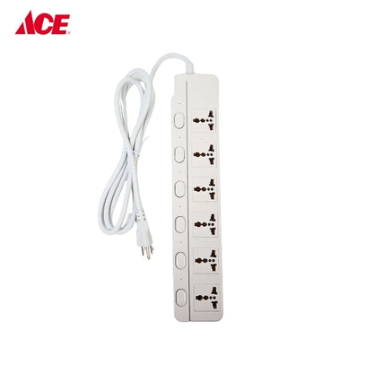 OMNI Extension Cord Set With Ind Switch 6-Gang WED-360-PK