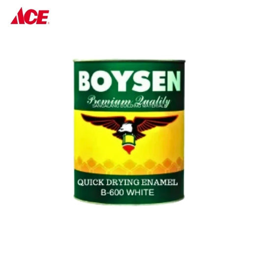 BOYSEN 1L Quick Dry Enamel - White (B-600)