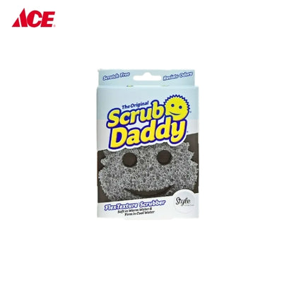 SCRUB DADDY FlexTexture Scrubber - Black/Gray