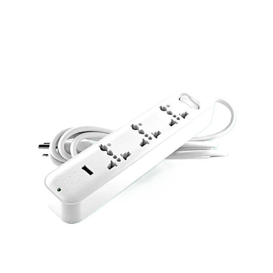 OMNI Travel Extension Cord 3Gang with USB Outlet USB 301