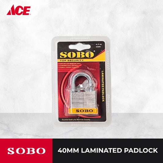 SOBO 40mm Laminated Padlock