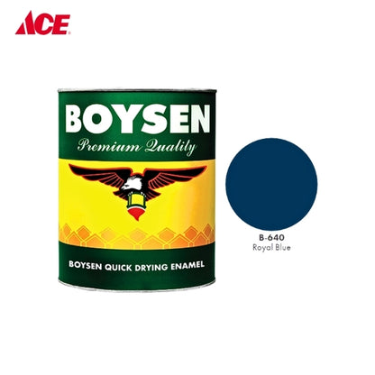 BOYSEN 1L Quick Drying Enamel - Royal Blue (#640)