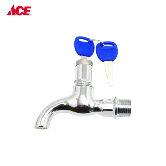 ROSCO Porcelain Key Faucet Hose BIBB (RO-211)