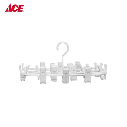 CASCADE Square Hanger with 16 Clips - White (GC-3238-16G)