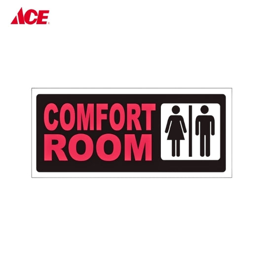 4x9 Signs Comfort Room - Red (FS-1566)