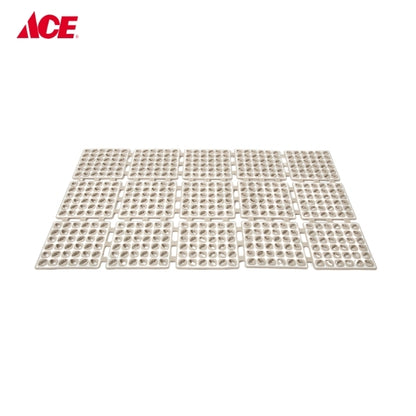CASAMIA 66x40cm Foldable Bathmat - Khaki (FB-03)