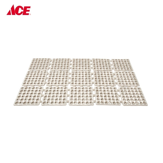 CASAMIA 66x40cm Foldable Bathmat - Khaki (FB-03)