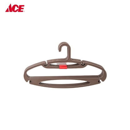 HOME STYLE Slim Dynamic Hanger - Brown 6pcs (HS 192)