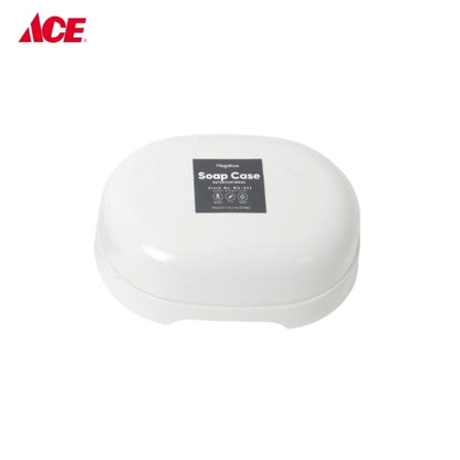 MEGABOX Soap Case with Cover - Off White (MG533)