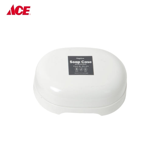 MEGABOX Soap Case with Cover - Off White (MG533)