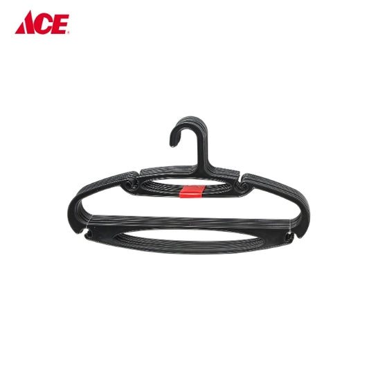 HOMESTYLE Slim Dynamic Hanger - Black 6pcs (HS 192)