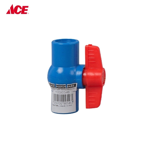 ROSCO 1/2 Plastic Ball Valve Threaded (RO-608T)
