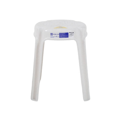 URATEX Monoblock 201 Stool - Marble White