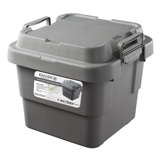 CASCADE 30L Storage Box Outdoor - Gray (WF5063)