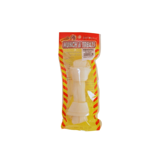 PET PLUS 6" Bleached Chewbone