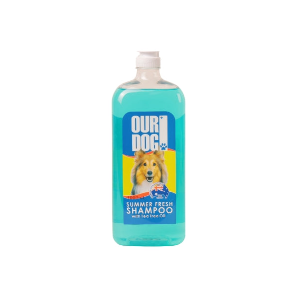 OUR DOG 1L Summer Fresh Shampoo with Tea Tree Oil