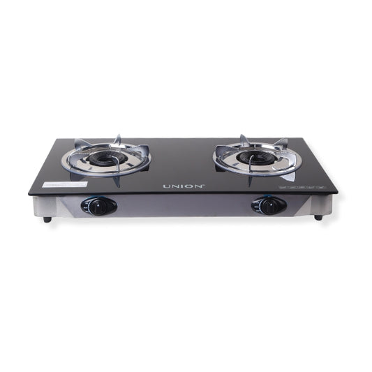 UNION Double Burner Gas Stove - Glass Top (UGGS275G)