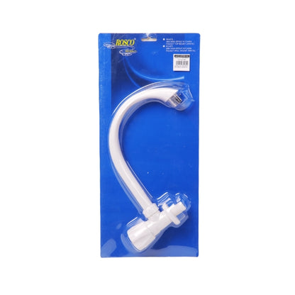 ROSCO ABS High Spout Kitchen Faucet Wall Mount - White (RO-671)