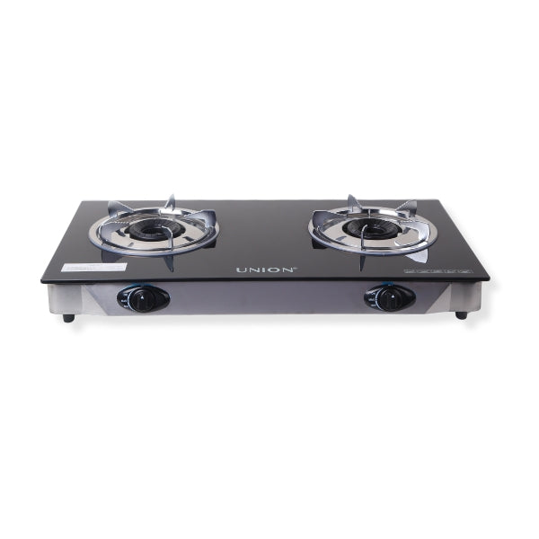 UNION Double Burner Gas Stove - Glass Top (UGGS275G)