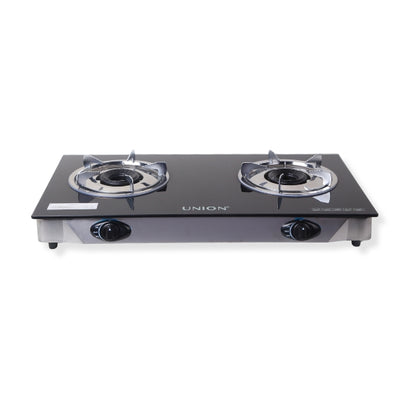 UNION Double Burner Gas Stove - Glass Top (UGGS275G)
