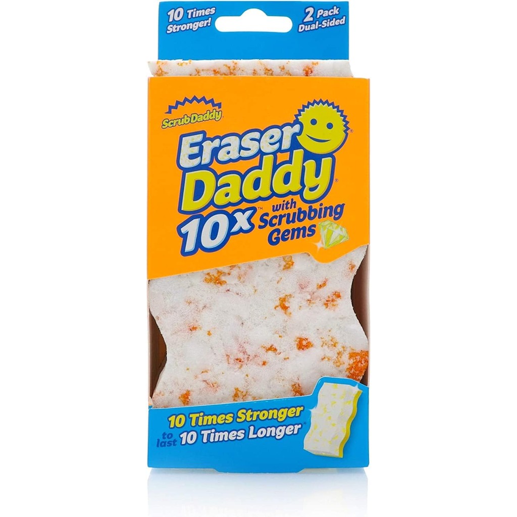 SCRUB DADDY 1.6oz Eraser Daddy 10x with Scrubbing Gems