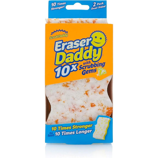 SCRUB DADDY 1.6oz Eraser Daddy 10x with Scrubbing Gems