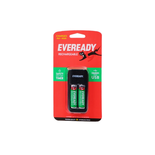 EVEREADY Rechargeable Battery Mini Charger EV2PC4/EV2PC5 2000MAh