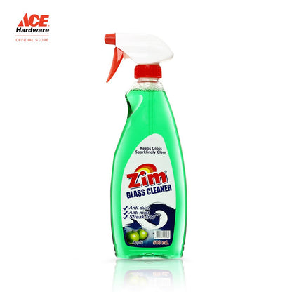 ZIM Glass Cleaner with Spray - Green Apple
