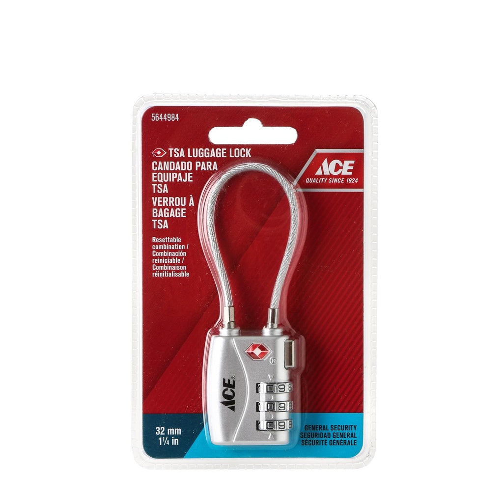 ACE 32mm TSA Cable Shackle Luggage