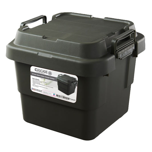 CASCADE 30L Storage Box Outdoor - M.Green (WF5063)