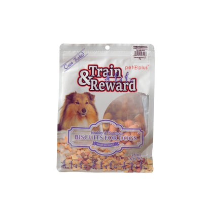 PET PLUS 350g Train & Reward Mix Mini Stuffed Biscuit