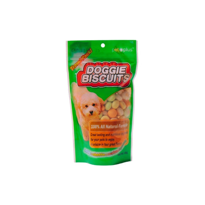 PET PLUS 80g Travel Pack Doggie Biscuits - Round