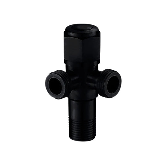 AXIS 2-Way Angle Valve M1/2" x M1/2" - Black