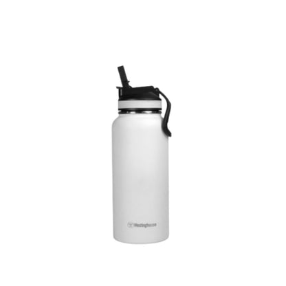 WESTINGHOUSE 32oz Stainless Steel Vacuum Insulated Bottle - White
