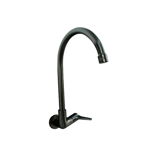 AXIS Wall Mount Gunmetal Kitchen Faucet (AXS01FW202GS)
