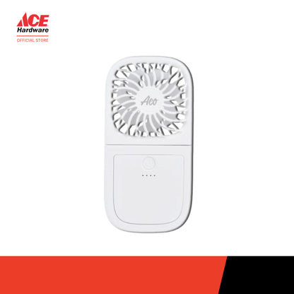 ACO Electrical Multipurpose Handheld Mini Fan - White