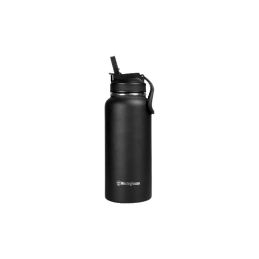 WESTINGHOUSE 32oz Stainless Steel Vacuum Insulated Bottle - Black
