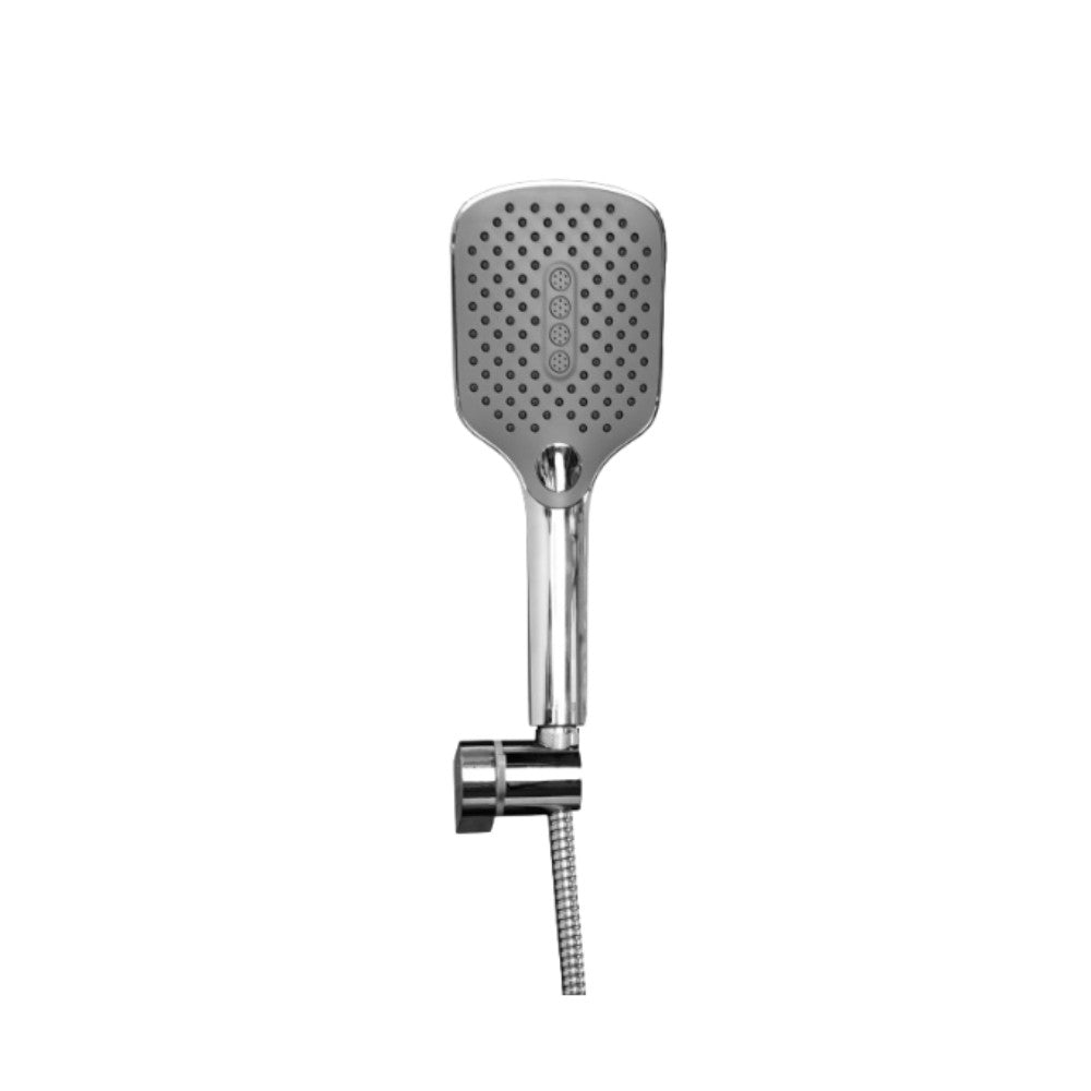 AXIS 3-Setting Square Hand Shower Kit Chrome