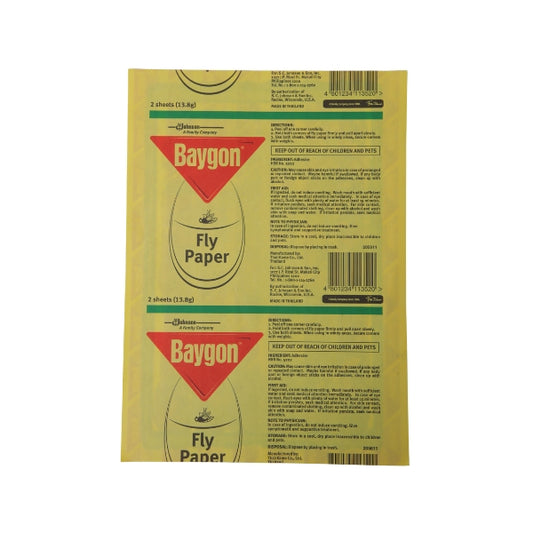 BAYGON Fly Paper (2 sheets per pack)