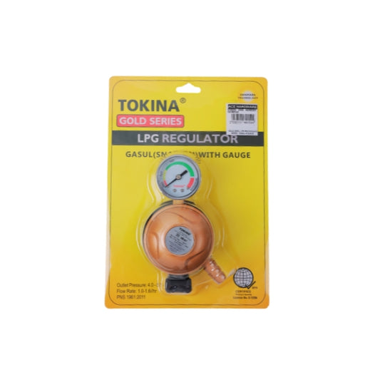 TOKINA Gold Series LPG Regulator with Gauge