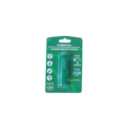 CYBERTEC Lithium-Ion Battery 1200mAH (CR18650)