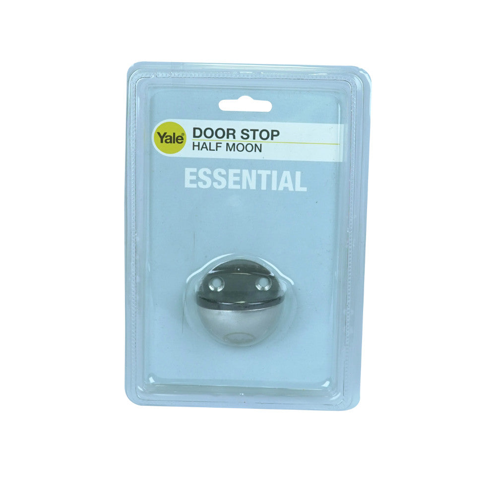 YALE Essential Door Stopper Dome Satin S.Steel