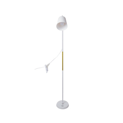 LEDTEC 2in1 Nordic Table and Floor Lamp - White
