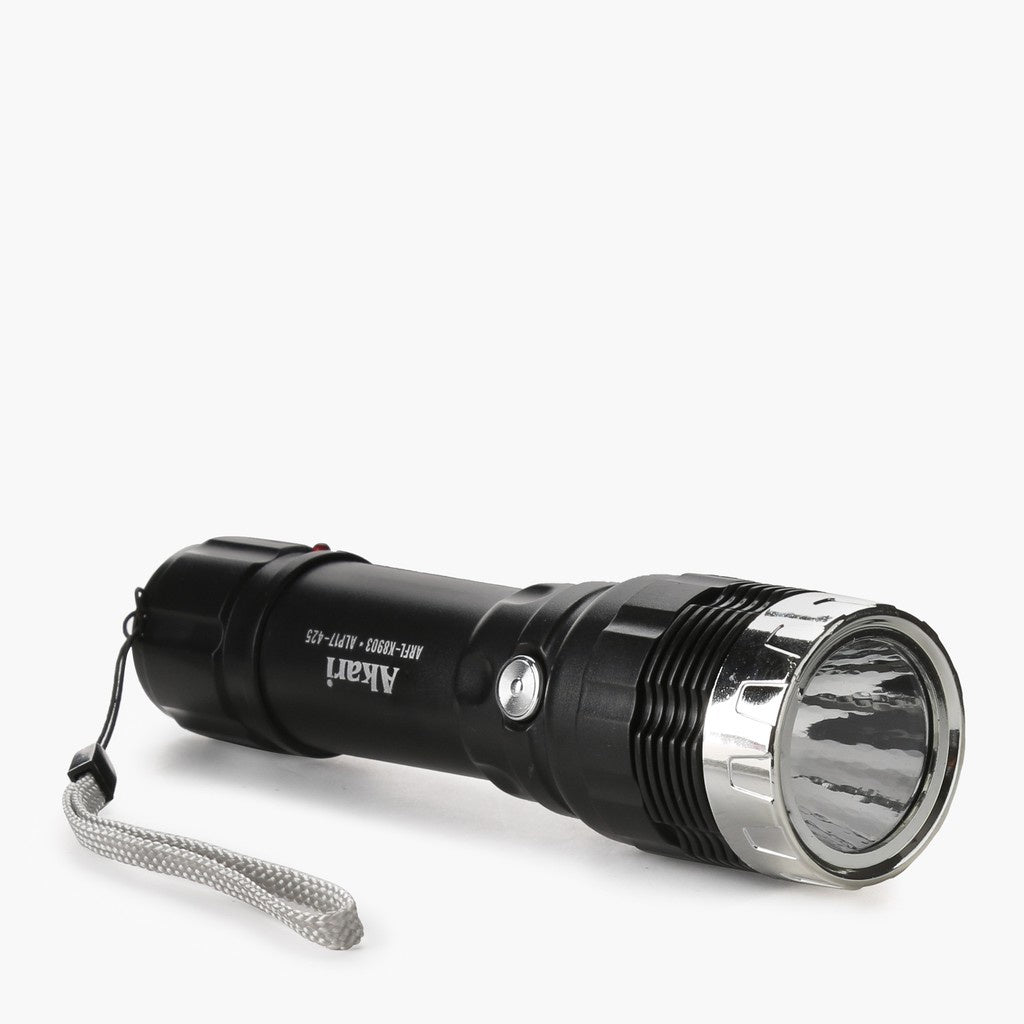 AKARI Rechargable LED Flashlight (ARFL-K8903)