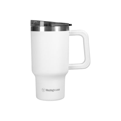 WESTINGHOUSE 32oz Stainless Steel Vacuum Insulated Tumbler - White