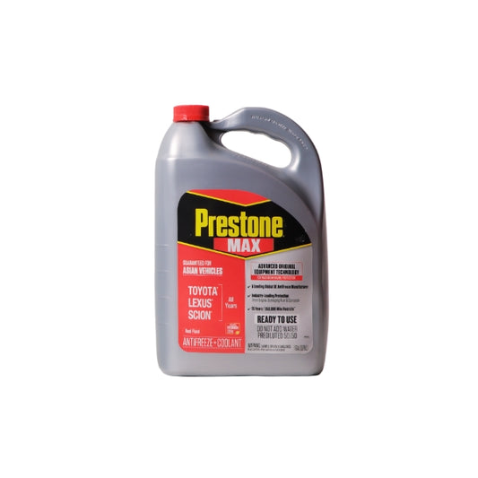 PRESTONE Max 3.8L Asian Vehicles Antifreeze + Coolant - Red Fluid