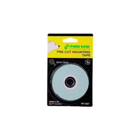 POLAR BEAR Pre-Cut Mounting Tape (MT807)